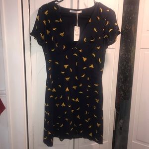 Zara Banana Dress - new with tags